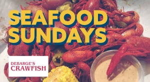 Seafood Sunday from Debarge’s Crawfish