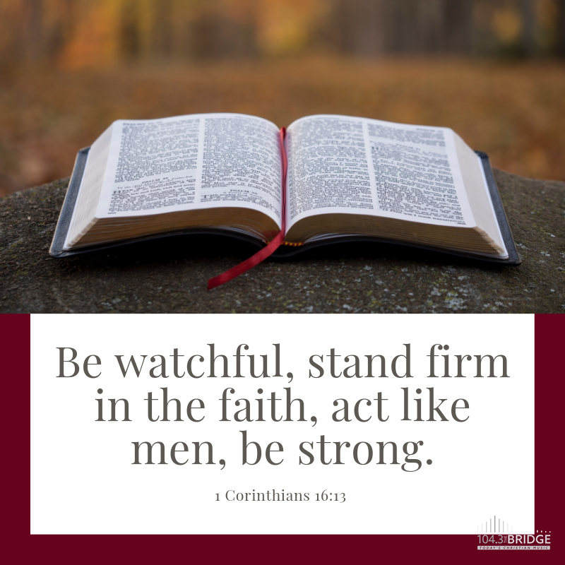1 Corinthians 16:13