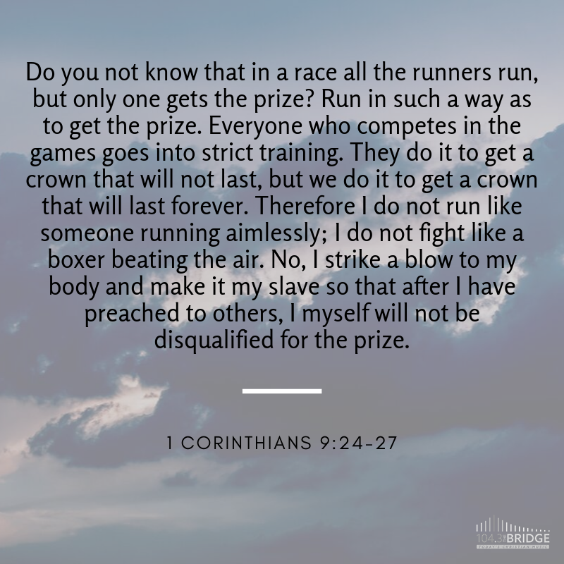 1 Corinthians 9:24-27