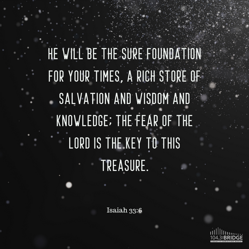 Isaiah 33:6