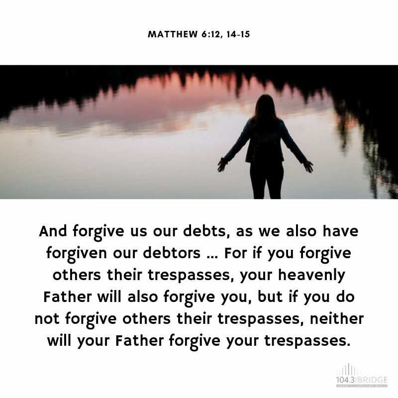 Matthew 6:12,14-15